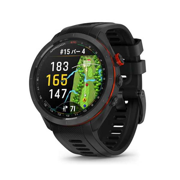 GARMIN Approach S70 47mm Black [ゴルフGPSウォッチ]