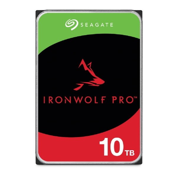 Seagate ST10000NT001 IronWolf Pro [3.5インチ内蔵HDD (10TB 7200rpm SATA 6Gb/s)] メーカー直送