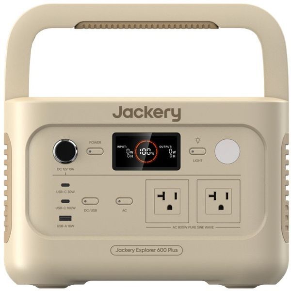 Jackery JE-600C-SJ サンドゴールド 600 Plus [ポータブル電源]