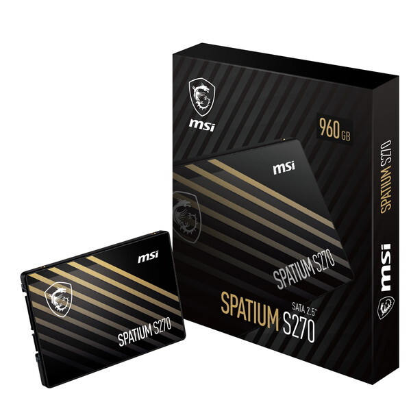 MSI MSI SPATIUM S270 SATA 2.5 960GB [SATA 2.5インチ SSD] メーカー直送
