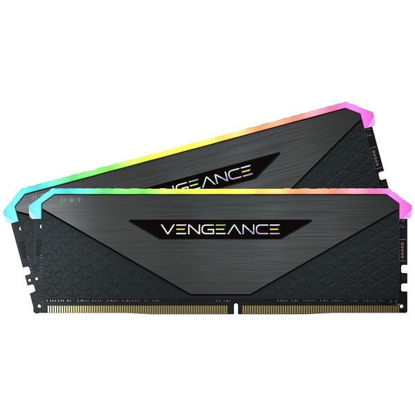 Corsair CMN16GX4M2Z3200C16 ブラック VENGEANCE RGB RT [メモリキット 16GB(8GB×2) DDR4 DRAM 3200MHz C16]の通販は 8,080円