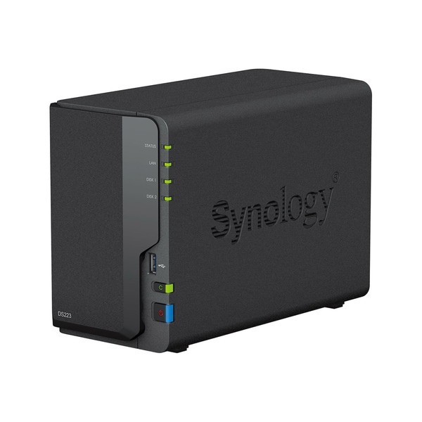 Synology DS223 DiskStation [2ベイオールインワンNASキット]