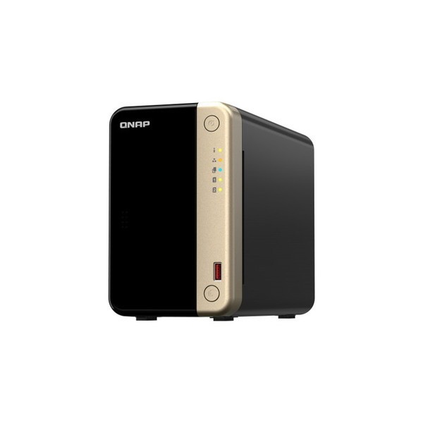 QNAP キューナップ TS-264 TS-264-8G 2ベイ HDDレス タワー型NAS   外付けドライブ ストレージ 外付けハードディスクの通販は