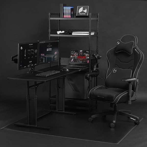 バウヒュッテ Bauhutte BHS-700SM デスクサイドラック ラージ Bauhutte デスク デスクサイドラックラージ ゲーミング家具 在宅
