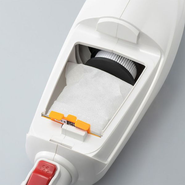 スティック掃除機 スティッククリーナー コードレス サイクロン式 静音 業務用 家庭用 京セラ DHC181L5(白) 681659A 電池パック付き_9