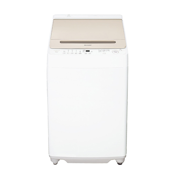 SHARP ES-GV8J-N ゴールド系 [全自動洗濯機 (8.0kg)]