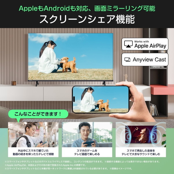 Hisense 32C35R [32V型 地上・BS・110度CSデジタル フルハイビジョン 液晶テレビ]_10