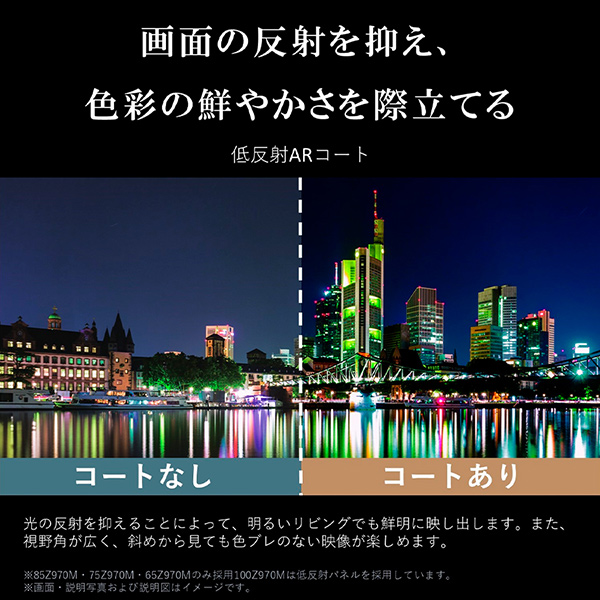 液晶テレビ 85型 東芝 85Z970M REGZA レグザ 85V型 85インチ 地上・BS・110度CSデジタル 4K内蔵の通販は
