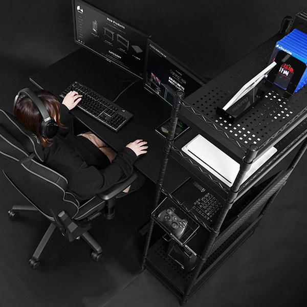 Bauhutte バウヒュッテ デスク BHS-700SM デスクサイドラックラージ