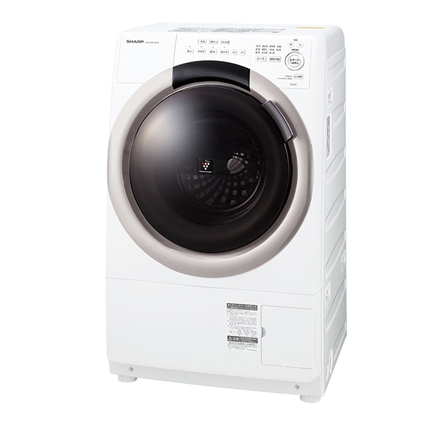 SHARP ES-S7K-CL ベージュ系 [ドラム式洗濯乾燥機 (洗濯機7kg/乾燥機3.5kg) 左開き]_11