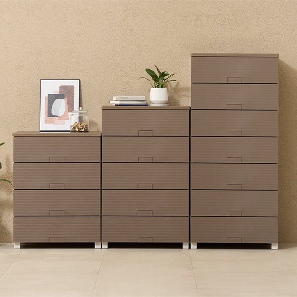 天馬(Tenma) フィッツチェスト ウッド6505 ブラウン [収納ケース] メーカー直送_12