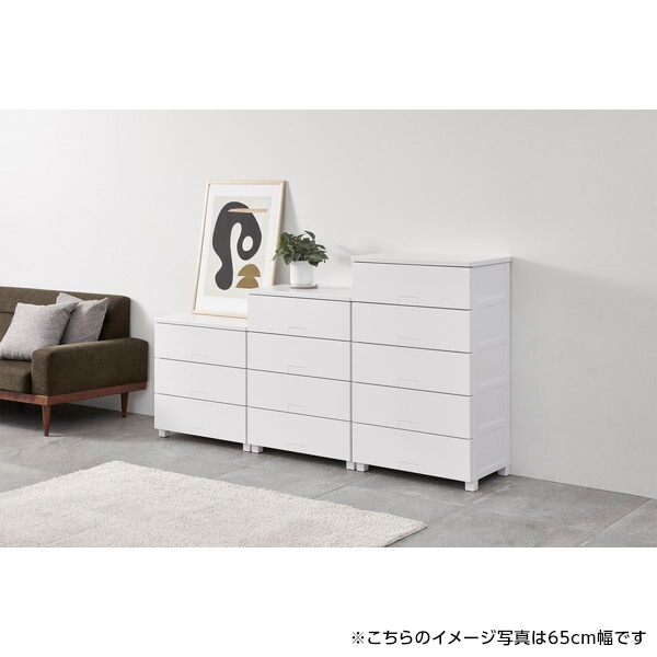 天馬(Tenma) フィッツチェスト フルフラット6507 ホワイト [収納ケース] メーカー直送
