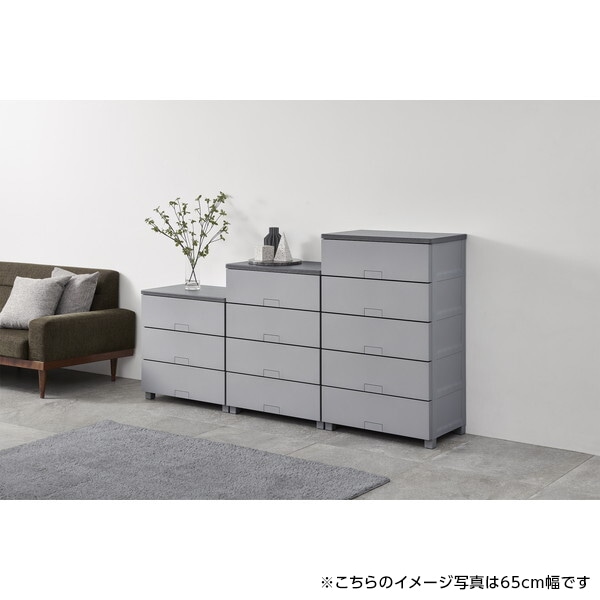 天馬(Tenma) フィッツチェスト フルフラット5504 グレー [収納ケース] メーカー直送