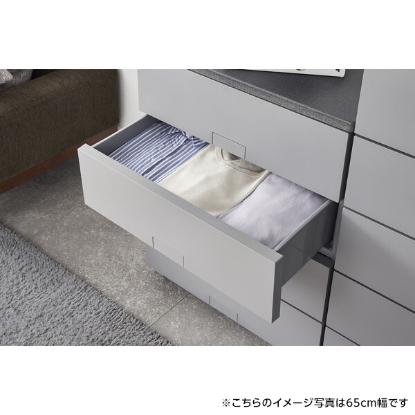 天馬(Tenma) フィッツチェスト フルフラット5504 グレー [収納ケース] メーカー直送