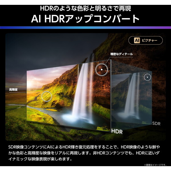 Hisense 85U7R [85V型 地上・BS・110度CSデジタル 4K内蔵 液晶テレビ]_16