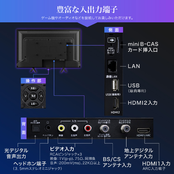 XPRICE限定！ 新生活 家電Fセット 3点 (液晶テレビ・洗濯機・冷蔵庫)_17