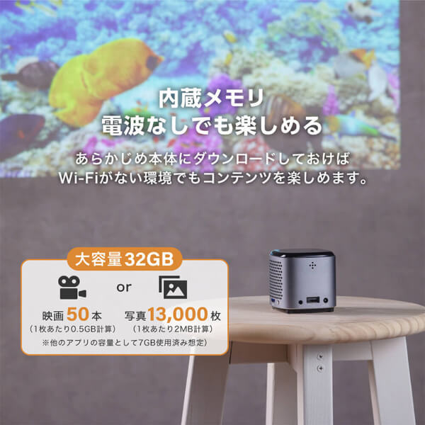 プロジェクター 家庭用 4K対応 ポータブル Wi-Fi2.4G/5G 3300mAh