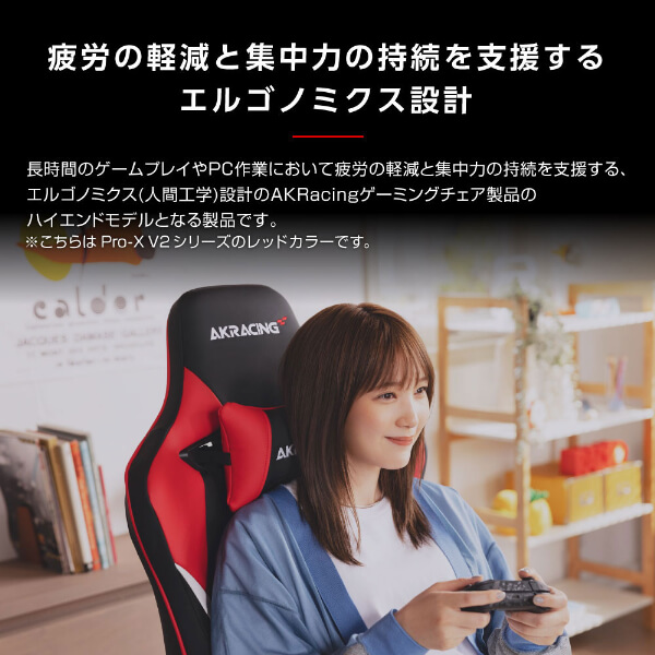 AKRacing PRO-X/ORANGE/V2 オレンジ [ゲーミングチェア]