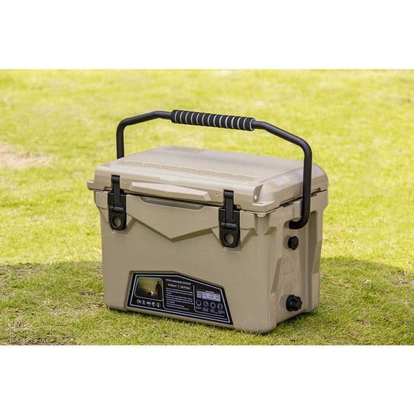ペグー アイスランド ハードクーラーボックス 釣り バーベキュー キャンプ 運動会 小型 18L pegoo CL-02001 20QT サンド_2