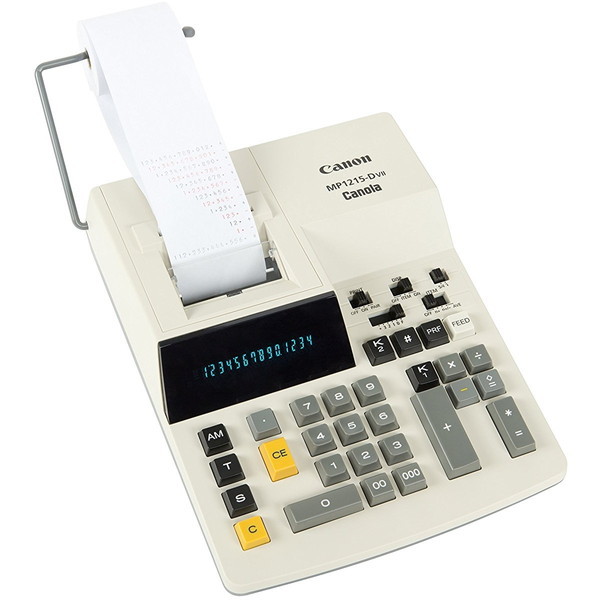 CANON MP1215-D VII [加算式プリンタータイプ電卓]