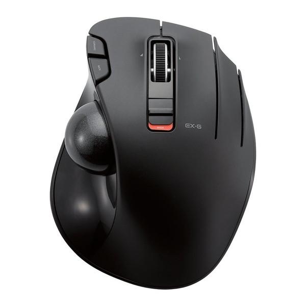 ELECOM M-XT3DRBK トラックボールマウス WEB通販限定 親指 6ボタン チルト機能 無線 高性能 ブラック メーカー直送の通販は 5,601円