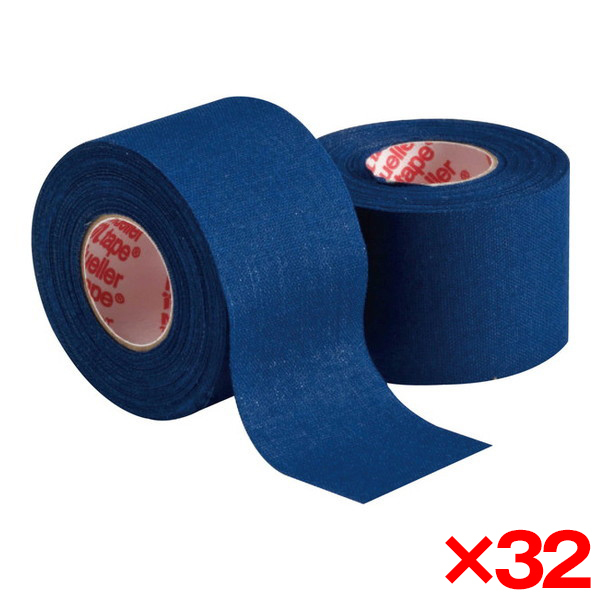 【32個セット】MUELLER ミューラー Mテープチームカラー 38mm ネイビーブルー 130831