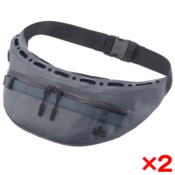 【2個セット】LOGOS 野電 ボディエアコン・ツインクール ブラック No.81336732の通販は