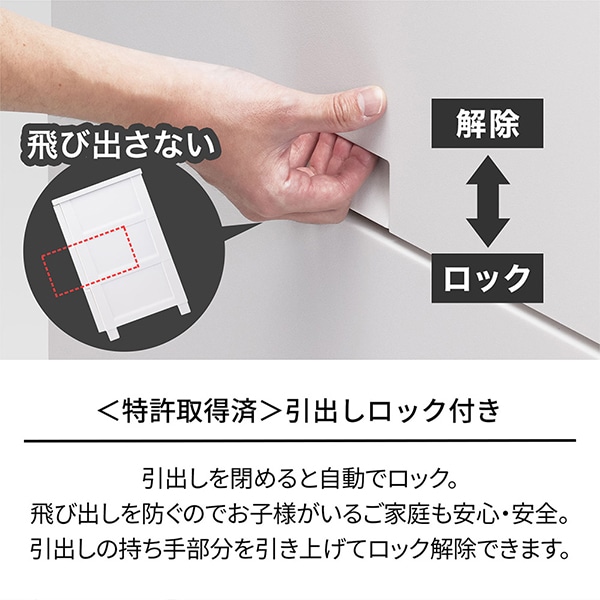 フィッツチェスト フルフラット7504 天馬(Tenma) ホワイト [収納ケース] メーカー直送