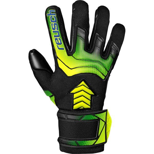 REUSCH アトラクト AB1 インフィニティ ブラック/セイフティ イエロー/ブラック 9号 5560764 7052 [キーパー手袋]