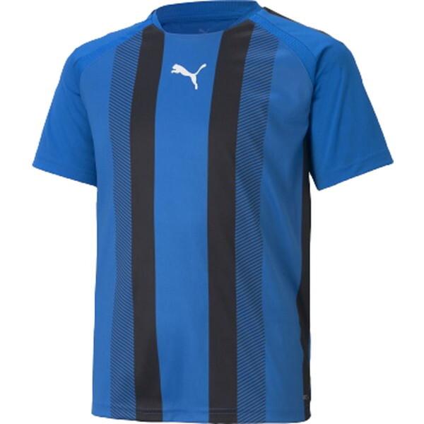 PUMA プーマ サッカーシャツ TEAMLIGA ストライプ ゲームシャツ JR 150cm 705147 02