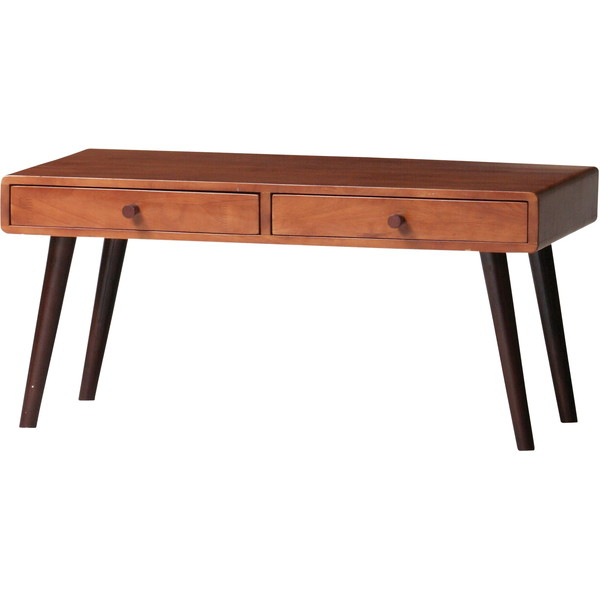 こたつ 幅135×80cm 手元コントローラー付き ウォールナット突板 天然木