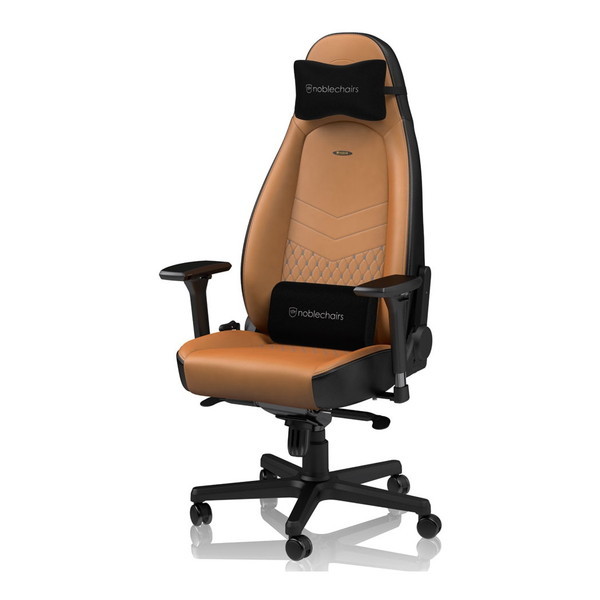 noblechairs NBL-ICN-RL-CBK-SGL コニャック ICON Real Leather [ゲーミングチェア]