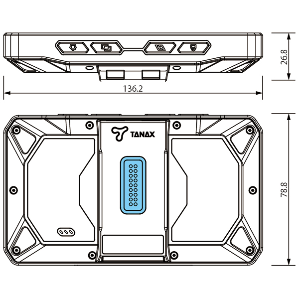 TANAX SRS-015P スマートライドモニター AIO-5 Play BMW用の通販はau