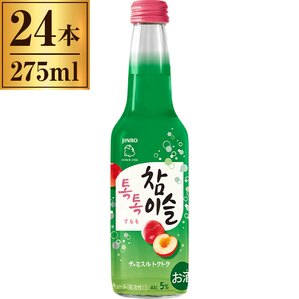 眞露 チャミスル トクトク すもも 275ml ×24の通販は