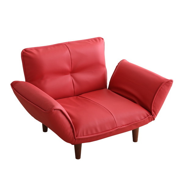 取りに来てくださる方優先 レザー 赤 1人掛けソファ ボタン留め 取りに来てくださる方優先 レザー 赤 1人掛けソファ ボタン留め 取り