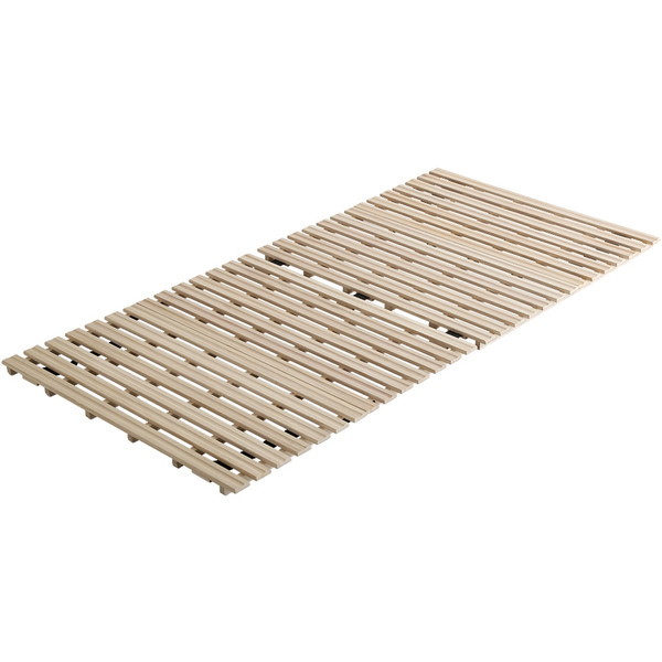 ホームテイスト KIR-2-S すのこベッド 2つ折り式 桐仕様(シングル) Coh-ソーン- ナチュラル メーカー直送の通販は