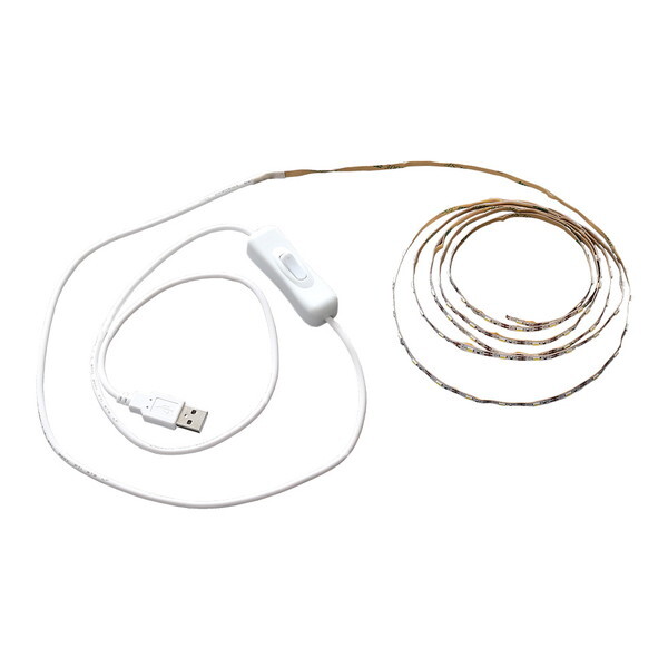 ホームテイスト コレクションラック専用LEDテープライトUSBタイプLED-BCL--TU ブラウン メーカー直送の通販は