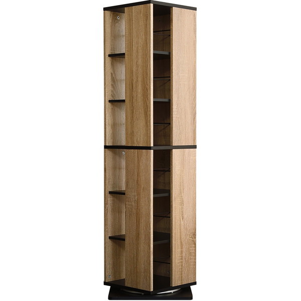 ホームテイスト KBR-6 回転ブックラック6段 Kerbr-ケルブル- シャビー