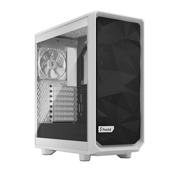 Fractal Design FD-C-MEL2C-04 Meshify 2 Compact Lite White TG Clear Tint [ミドルタワー型PCケース]