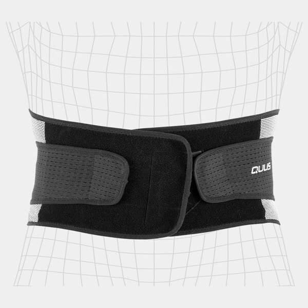 クライス QULIS メッシュライトサポーター 腰 BLK L スポーツ パフォーマンス向上 けが予防 軽量 薄手