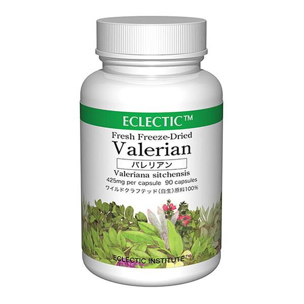 ECLECTIC エクレクティック E062 オーガニックハーブサプリメント バレリアンの通販は 7,344円