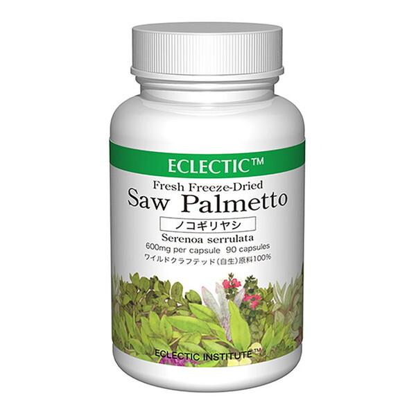 ECLECTIC エクレクティック E182 オーガニックハーブサプリメント ノコギリヤシの通販は 7,344円