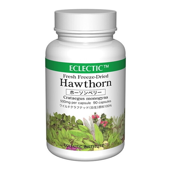 ECLECTIC エクレクティック E382 オーガニックハーブサプリメント ホーソンベリーの通販は 7,344円