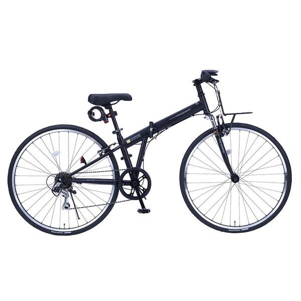 マイパラス MC603 MIGRATORY BK 折畳クロスバイク700C・6SP・Fサス マットブラック メーカー直送