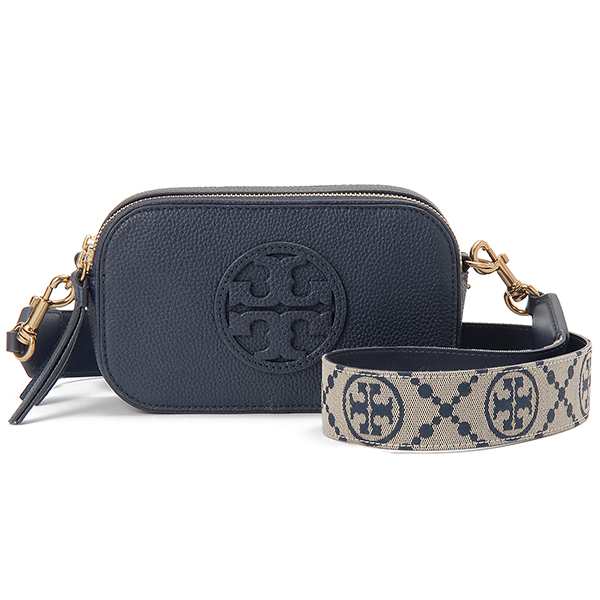 TORY BURCH トリーバーチ ショルダーバッグ ネイビー 150153 405 MILLER MINI CROSSBODY BAG TORY NAVY 【並行輸入品】