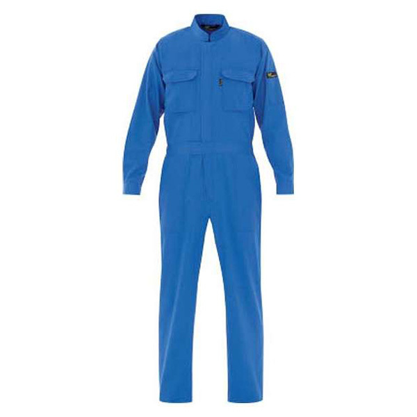 ミドリ安全 VE 413-M ブルー [ベルデクセル T/C帯電防止ツナギ服 (M)]