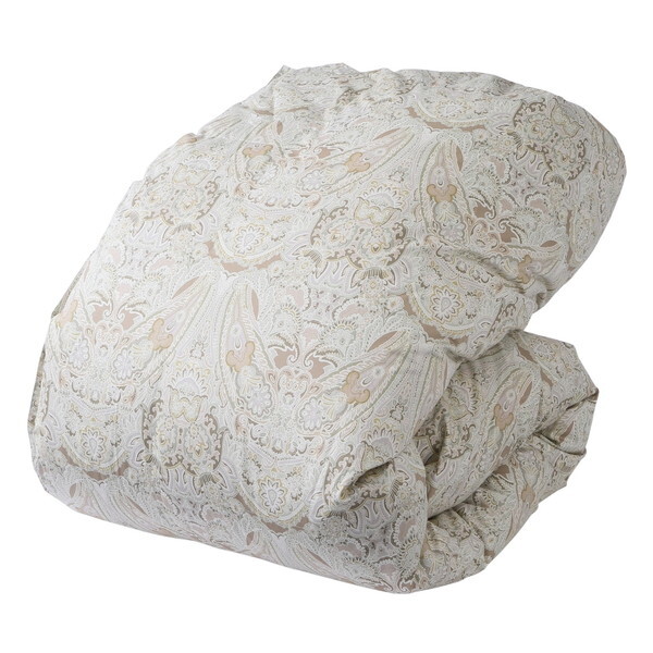 西川 国産羽毛掛け布団 フランス産ホワイトダックダウン90％ 1.1kg DP400 5RF38 144053816300 ベージュ［シングルロングサイズ］