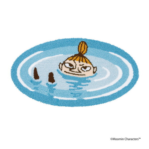 スミノエ 14303434 48×90 MOOMIN マット ぷかぷかリトルミイ 48×90cm ブルー 14303434