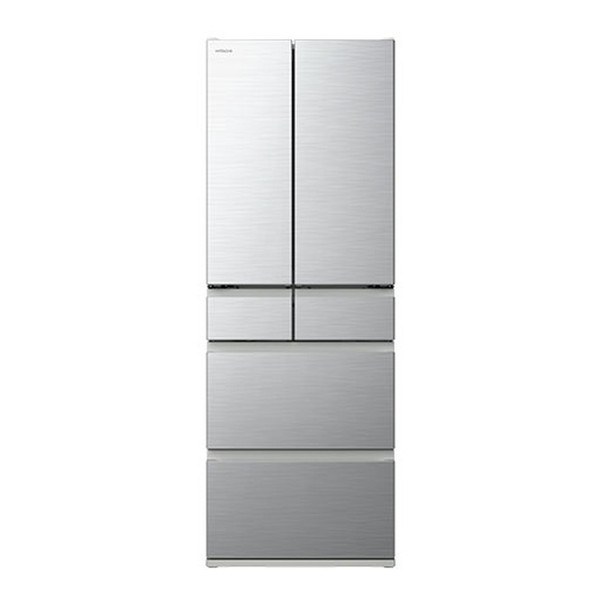 【まみむめも】シルバー フレンチドア 冷凍庫 大型 三菱 MITSUBISHI 冷蔵庫 6ドア MZシリーズ 幅68.5cm 602L