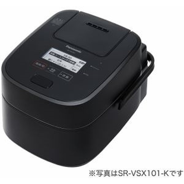 炊飯器 パナソニック 圧力 IH 1升炊き PANASONIC SR-VSX181 ブラック